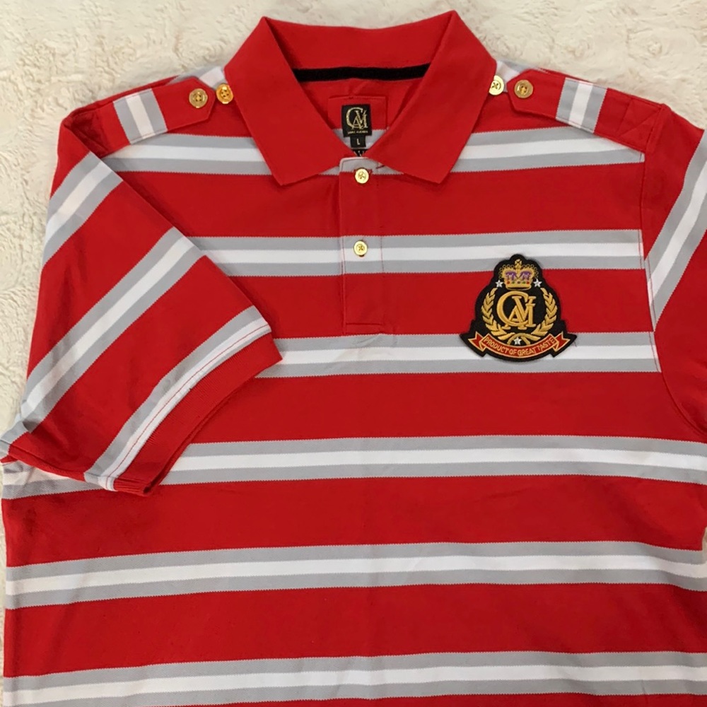 😎NWOT CAVI Product of Great Taste Polo Large